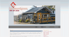 Desktop Screenshot of lesauvignon.com